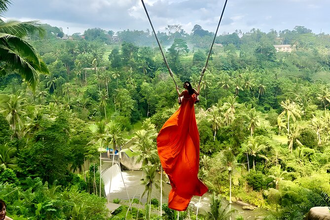 Amazing Bali Swing Experience with Ubud Full Day Tour - Meeting macaques at Sacred Monkey Forest Sanctuary