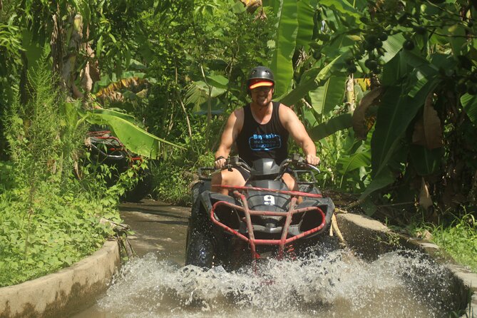 ATV Quad Bike Through Tunnel and Waterfall - Pickup from Seminyak and south Bali