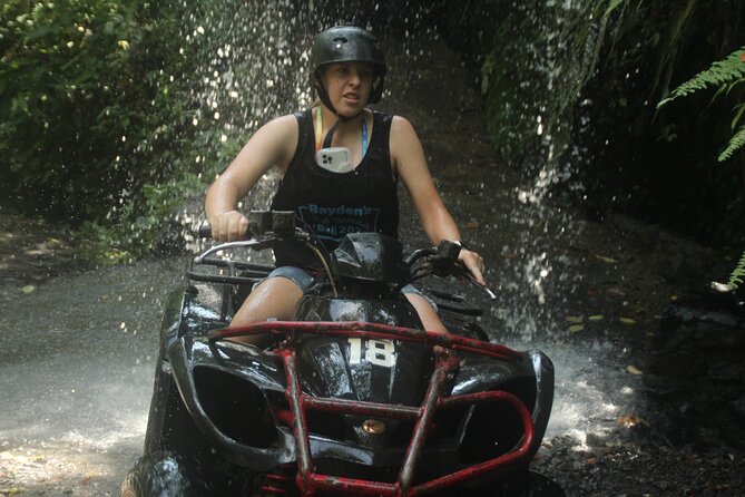 ATV Quad Bike Through Tunnel and Waterfall - The start at the Kedewatan meeting point