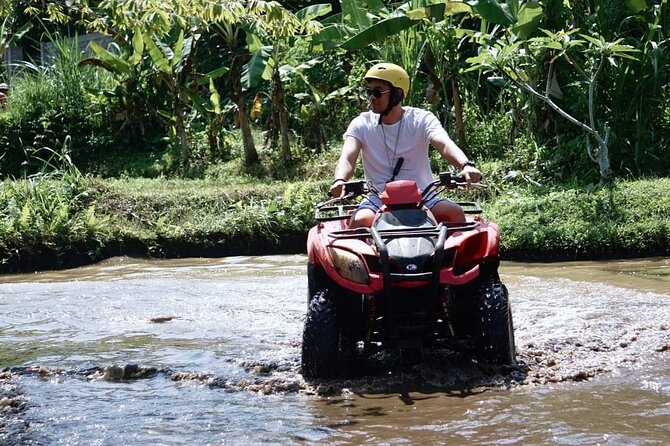 ATV Quad bike tour with Rice terraces & temple - The ATV ride through Bali countryside