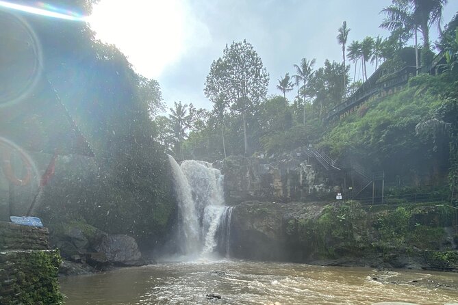 Bali Arts shopping with temples-waterfall visit. - Mas, where wood becomes Balinese art