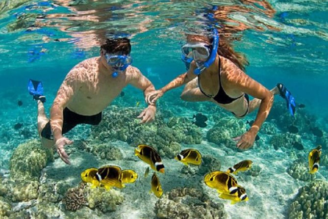 Bali ATV Blue Lagoon Snorkeling Private Guided Tour Free WiFi - Blue Lagoon snorkeling from a traditional boat