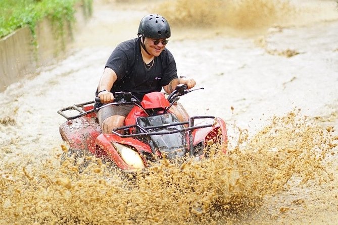 Bali ATV Quad Bike and Snorkeling at Blue Lagoon Tanjung Jepun Combination Tour - Blue Lagoon by fishing boat