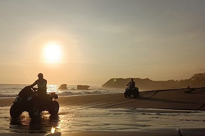 Bali ATV Ride In the beach black sand atv tour - The real setting is Selemadeg, not Seminyak