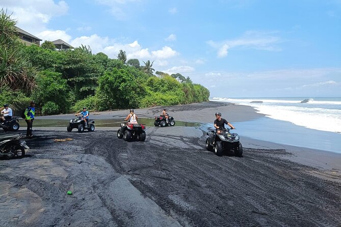 Bali ATV Ride In the beach black sand atv tour - What the ATV equipment and guiding are like