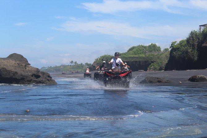 Bali ATV Ride In the beach black sand atv tour - Timing, weather, and cancellation details