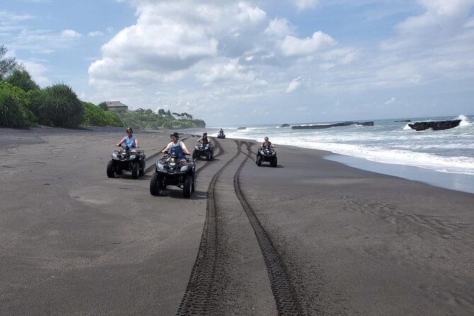 Bali ATV Ride In the beach sunset atv tour - A beach ride with more than just speed