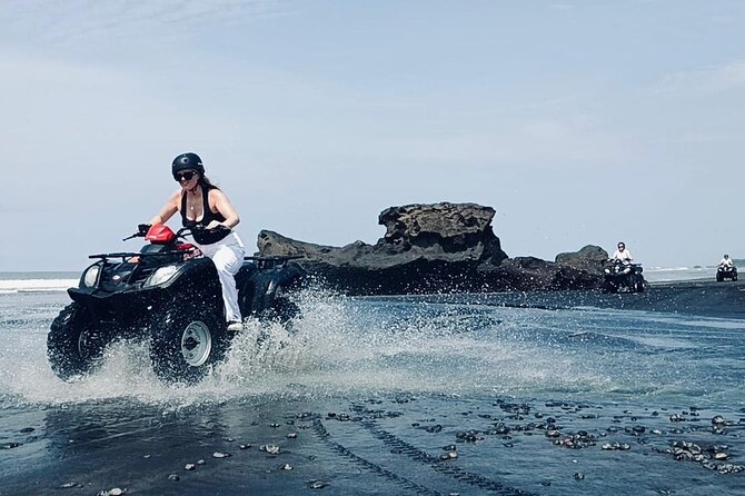 Bali ATV Ride On the Beach, Rice Field and Village Tour 2 Hour - Through rice fields and sea-view paths