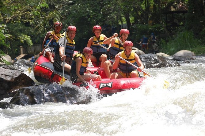 Bali: Ayung River White Water Rafting Adventure - Starting in a Balinese wantilan
