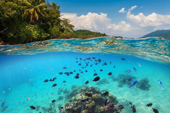 Bali Blue Lagoon Snorkeling Tour All Inclusive - Blue Lagoon, clear water with a current to respect