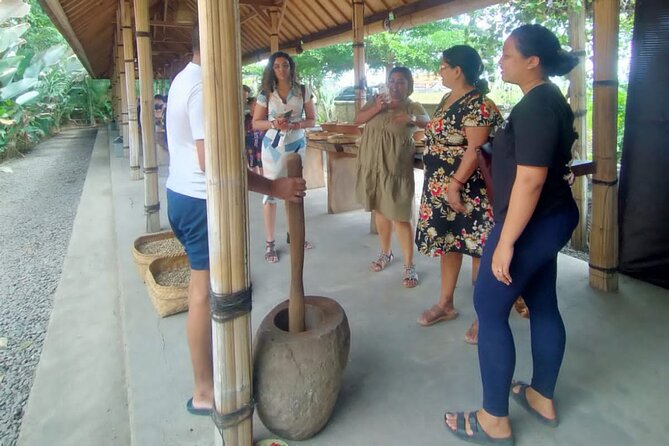 Bali Culture And Spring Temple Private Guided Tour - Tegenungan Waterfall at the end of the day