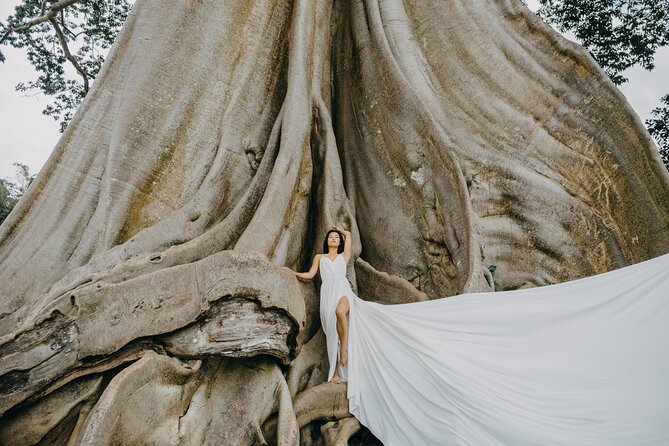 Bali Flying Dress VIP Ubud Photoshoot (Private with Professional Photographer) - Choosing a dress and preparing for the camera
