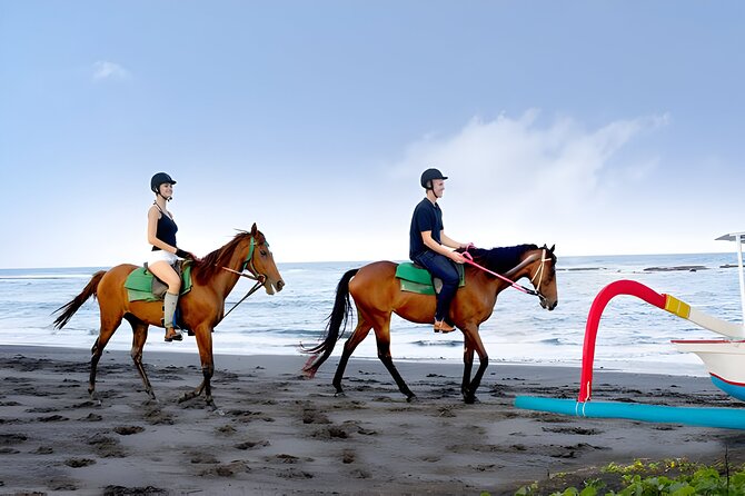 Bali Horse Riding in Saba Bay for 1 Hour with Pick Up Service - From the stable to the sea