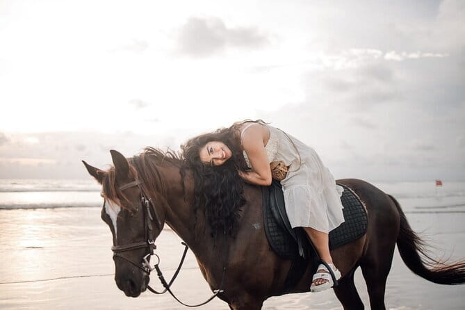 Bali Horse Riding Seminyak Beach Experience Private Transport - What the one-hour beach ride feels like