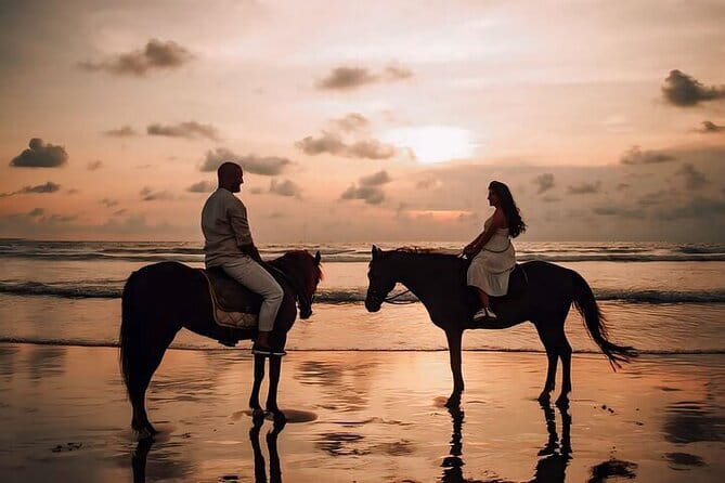 Bali Horse Riding Seminyak Beach Experience Private Transport - Seminyak Beach from the saddle