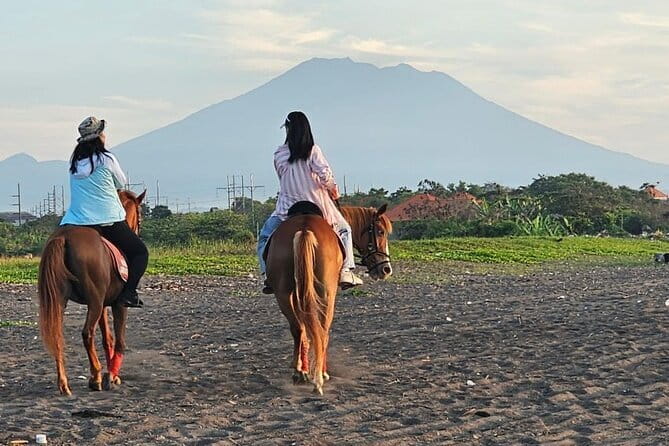 Bali Horse Riding, Waterfall, Rice Terrace, Lunch - All Inclusive - Tegenungan Waterfall and the concrete path down