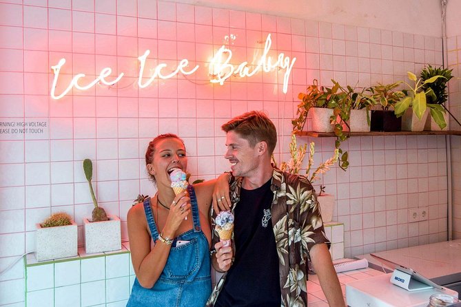 Bali Instagram Foodie Experience (Private Tour) - Passing Seminyak Beach and the local shopping streets