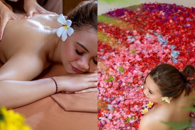 Bali Luxury Spa Massage and flower Bath 2 hour Treatmen - Your arrival begins with tea and a foot wash