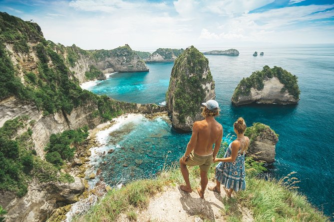 Bali-Nusa Penida. East Part. Private car. All-inclusive - Diamond Beach: the big opening view