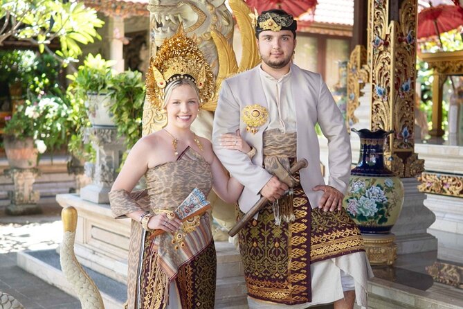 Bali Professional Photoshoot in Traditional Dress Outfit - Makeup first, then the costume