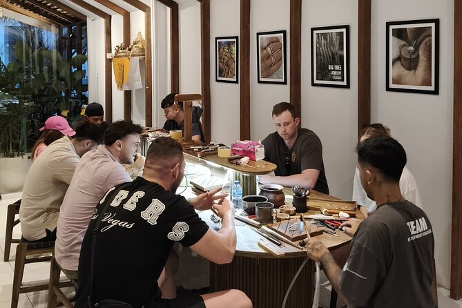 Bali Seminyak Silver Class Activity and Take Your Own Creation - The tools make the class feel real