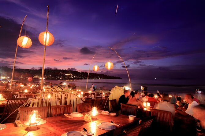 Bali Spa and Uluwatu Sunset Trip with Dinner Packages - Jimbaran Beach seafood dinner