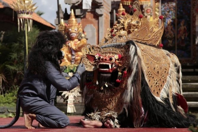 Barong Dance Show Bali Admission Ticket - The masks, costumes, and stage decoration