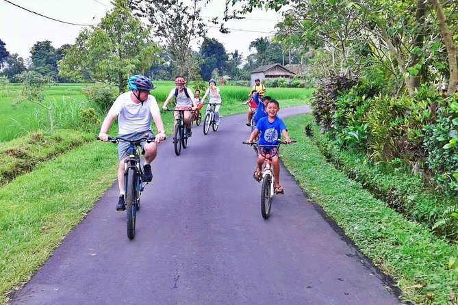 Bike ride in the rice fields, Bali countryside - Pickup zones and extra transport charges