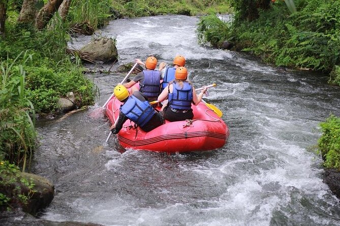 BMW Bali Rafting + Flying Fox at Telaga Waja River (LESS STAIRS) - Getting ready with a zipline to the river