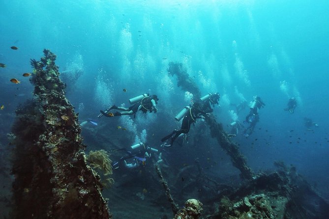 Dive at Tulamben Bali USS Liberty Ship Wreck - Why the USS Liberty is such a good first wreck