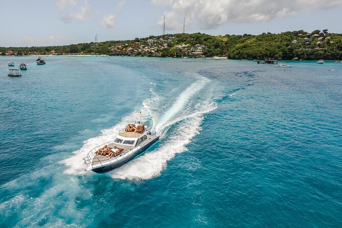 Full Day Nusa Penida by Honey Milk Yacht 13 meters - First swim at Bali Hai Lagoon near Lembongan