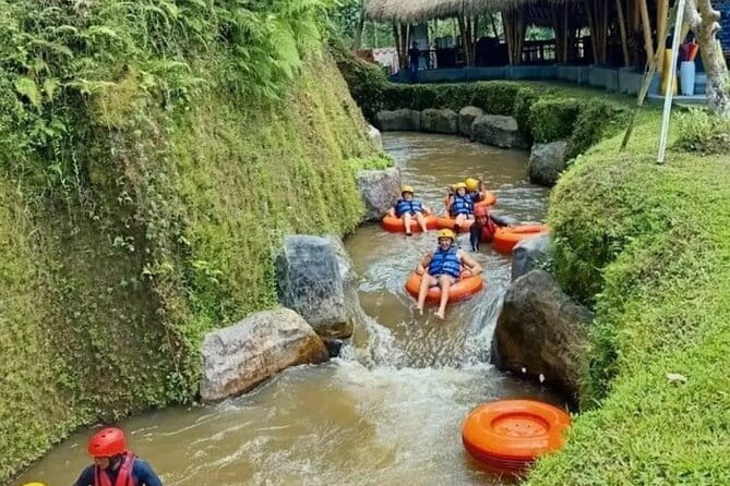 Lazy Cave River Tubing Adventure Bali - Inside the three dark caves