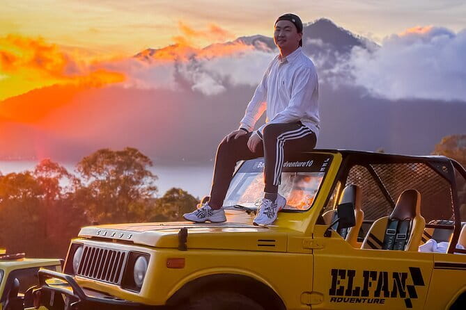 Mount Batur Sunrise Jeep & Cleansing Ritual at Tirta Empul Temple - The 4x4 ride and the volcanic setting