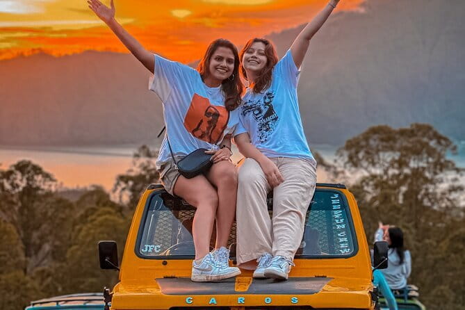 Mount Batur Sunrise Jeep With Transfer - A volcano sunrise without the steep climb