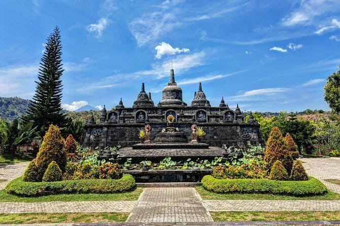 North Bali highlights: Buddhist temple, Waterfall & hot spring - Banjar Hot Springs offer a warm pause