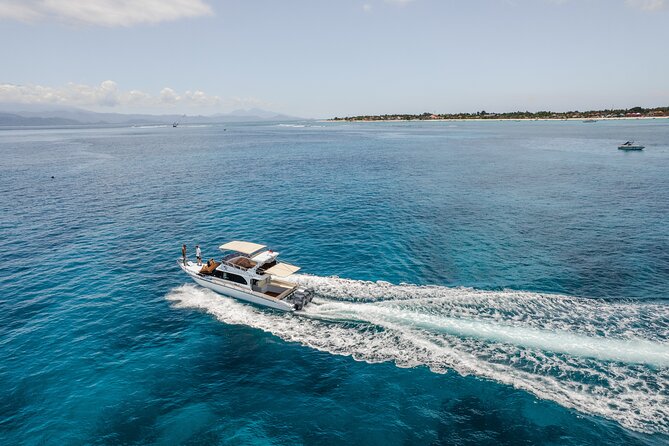 Nusa Penida Full Day Tour by Riki J Yacht 13 meters - Looking for giant manta rays at Manta Bay