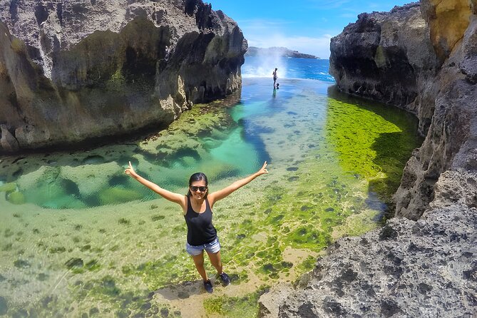 Nusa Penida Island Beach Tour With Snorkeling - Departure From Bali Island - Angel’s Billabong: a rock pool with a warning