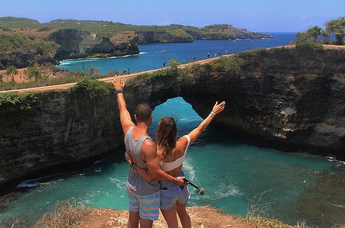 Nusa Penida Private Snorkeling and West Tour Start from Bali - Broken Beach and the great opening in the cliff
