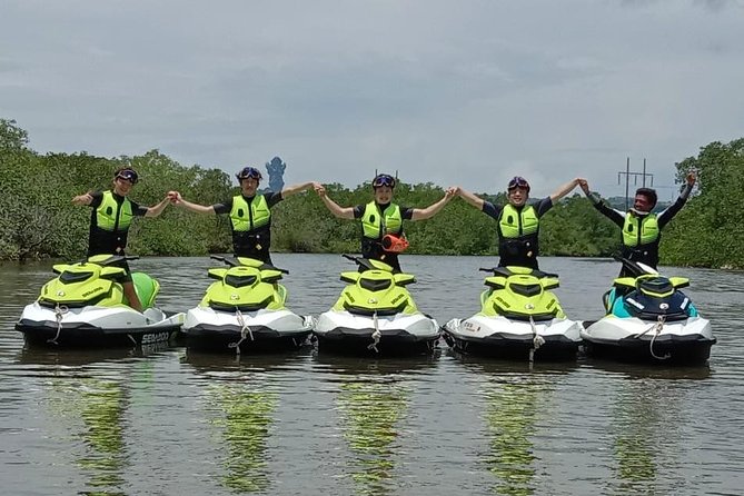 One Hour ( 2 times 30 minutes ) Private Jet Ski in Bali - What the Tanjung Benoa route is really like