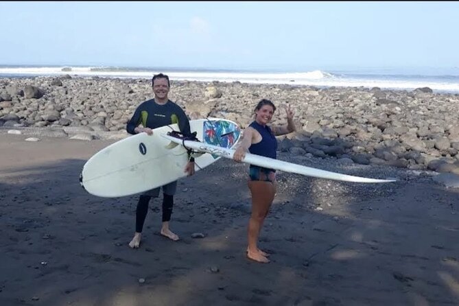 Private One on One Surf Lesson in Canggu area - Bali - Batu Bolong Beach and the first water briefing