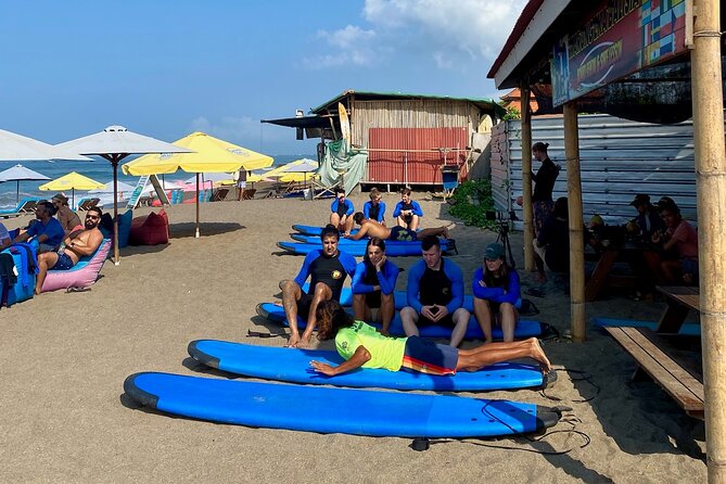 Surfing Lesson at Batu Bolong Beach in Canggu - The Kiwi Surf Coaching Style
