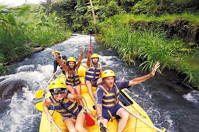 Telaga Waja River Rafting Bali & Zipline (Less Stairs) - Class II and III rapids on Telaga Waja