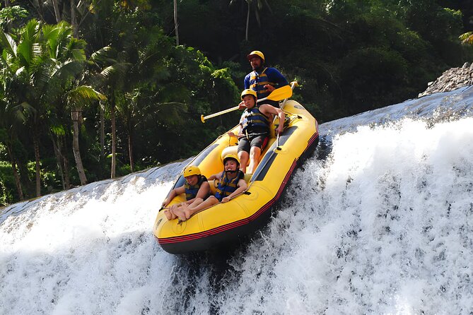 Telaga Waja White Water Rafting and Uluwatu Sunset Tour - Telaga Waja River and the three-hour rafting run