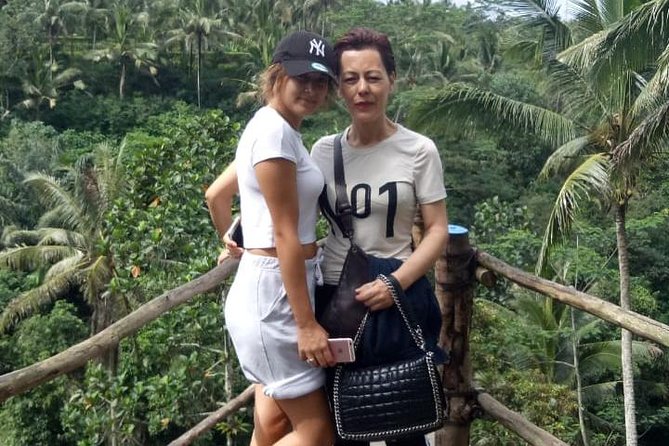 Ubud Tour Monkey Forest, Rice Terrace, Swing, Temple, Waterfall - Tegenungan Waterfall: a scenic stop with stairs