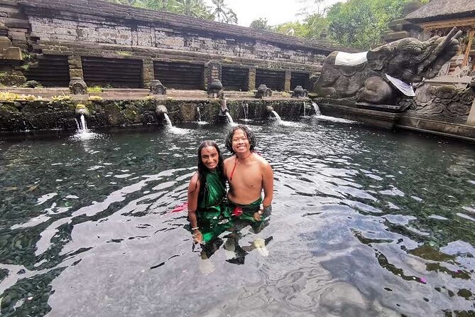 Ubud Village, Tegalalang Rice Terrace Swing, Tirta Empul Temple and Waterfafall - Tibumana Waterfall and the rural road in