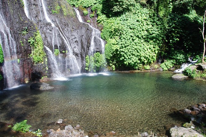 Ulun Danu Temple, Handara Gate, Wanagiri And Banyu Mala Waterfall - Banyumala Twin Waterfalls and time in the pool