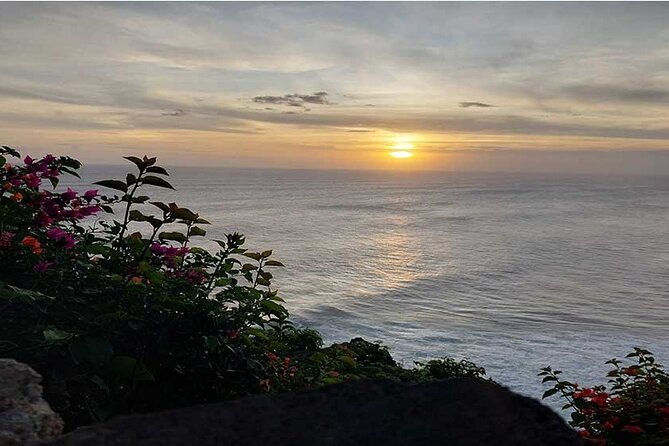 Uluwatu Temple with Sunset Tours - Uluwatu Temple above the Indian Ocean